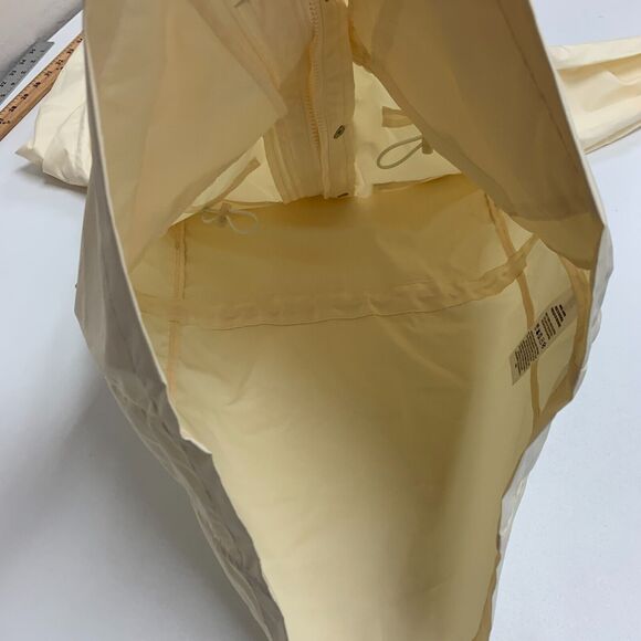 Nike Sportswear M65 Woven Jacket Womens XS Coconut Milk/Sesame Snap Button Zip - Picture 11 of 16